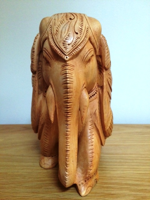 wood elephant 1 2