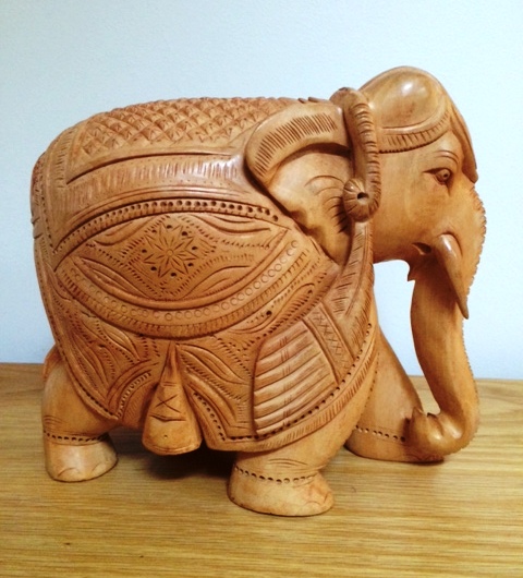 wood elephant 1 3